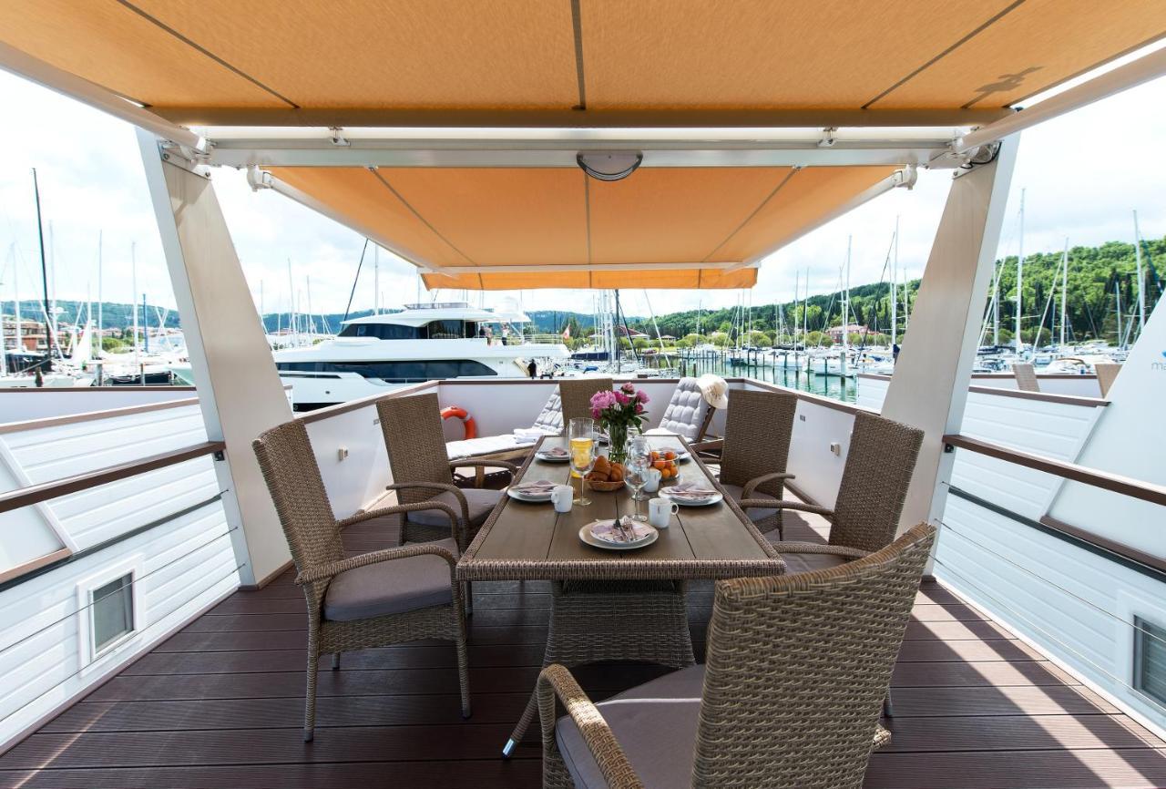 Marina Luxury Houseboat Olive Vila Portorož Exterior foto